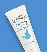 Top half of a bottle of sensitive skin cream