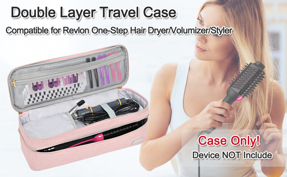 Revlon One-Step Hair Dryer Case Pink 01
