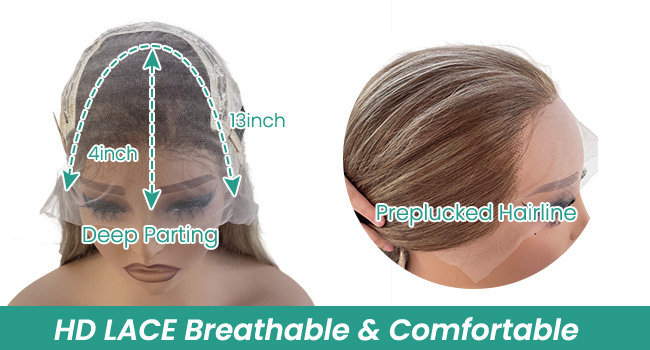 highlights lace wigs