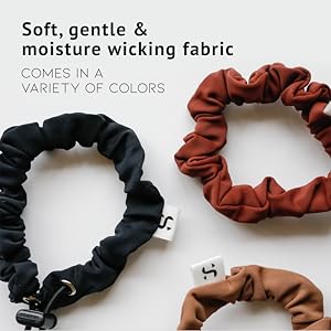 thick hair ties elastic hair ties spiral hair ties slide proof hairtie scrunchy