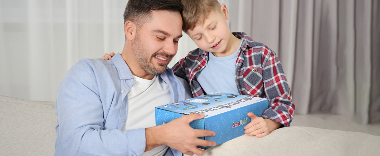 Kids Barber Shop Toy Set 