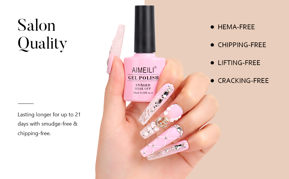 milky white gel polish