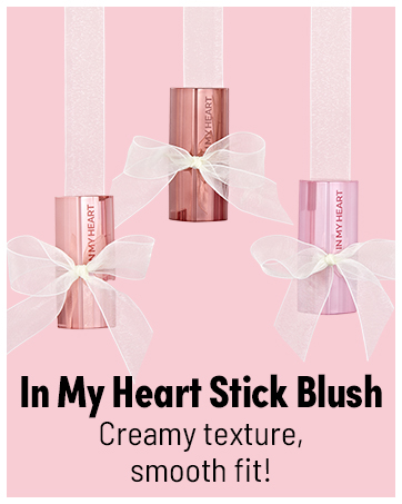 In my heart stick blush