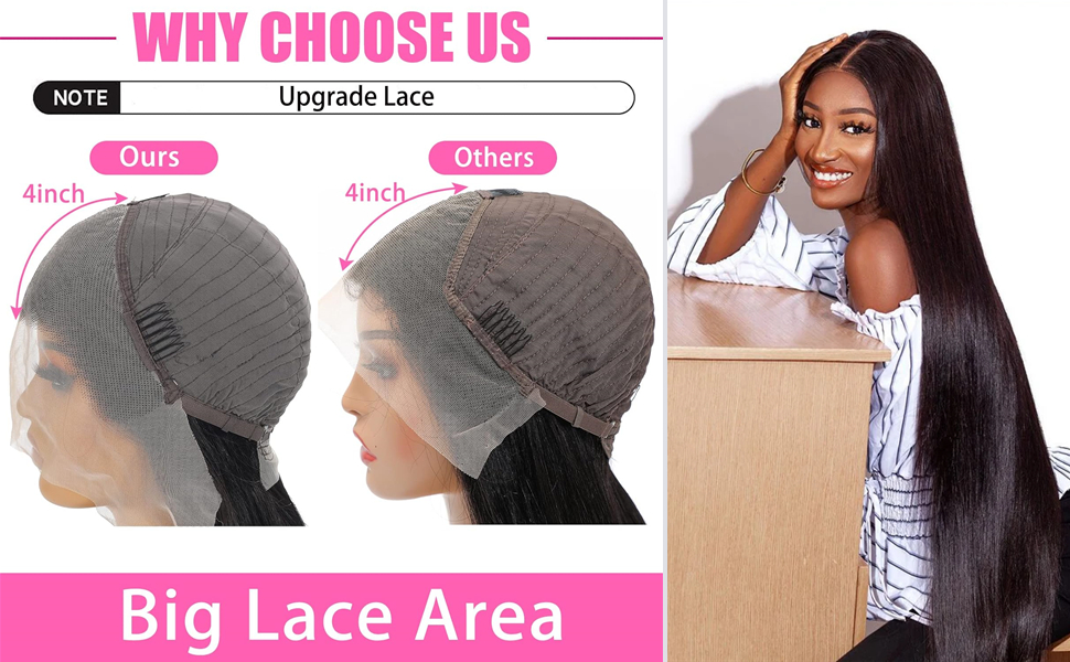 straight frontal wigs