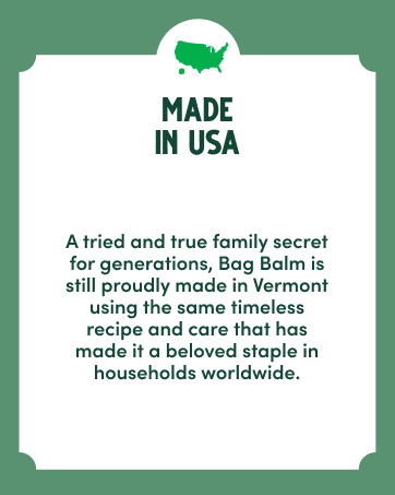Bag Balm Made in USA