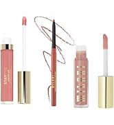 Milani Stay Put Longwear Liquid Lipstick The Moment + Understatement Lipliner Pencil - Highly Pig...