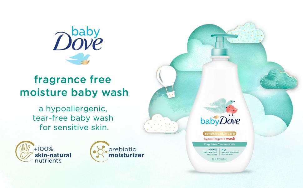 baby wash, fragrance free