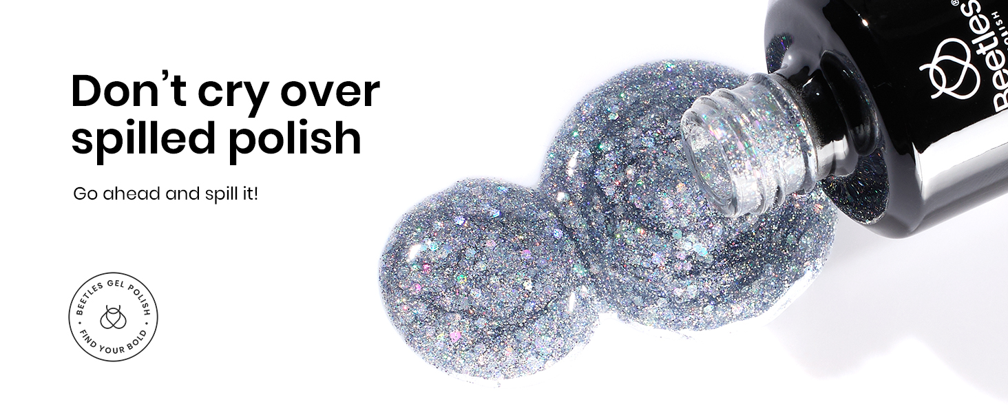 beetles diamond shine gel nail polish