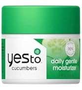 Yes To Cucumbers Naturals Face and Neck Moisturizer - Soothing Daily Gentle Cream for Sensitive, ...