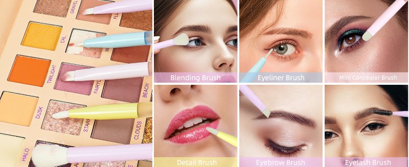 makeup brushes for eye