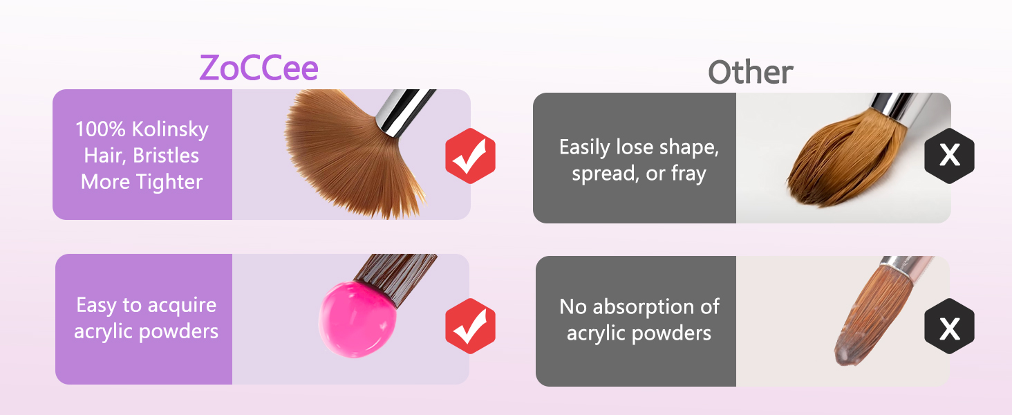 acrylic nail brush