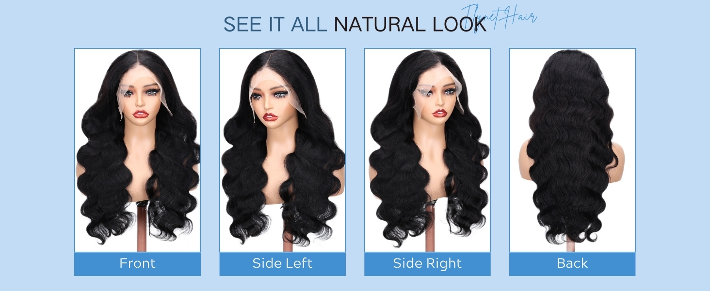 Body Wave Lace Front Wigs Human Hair