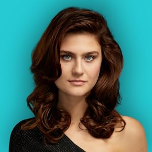 woman with bouncy curly hair