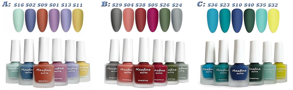 Matte Velvet Nail Polish