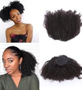 afro kinky ponytails