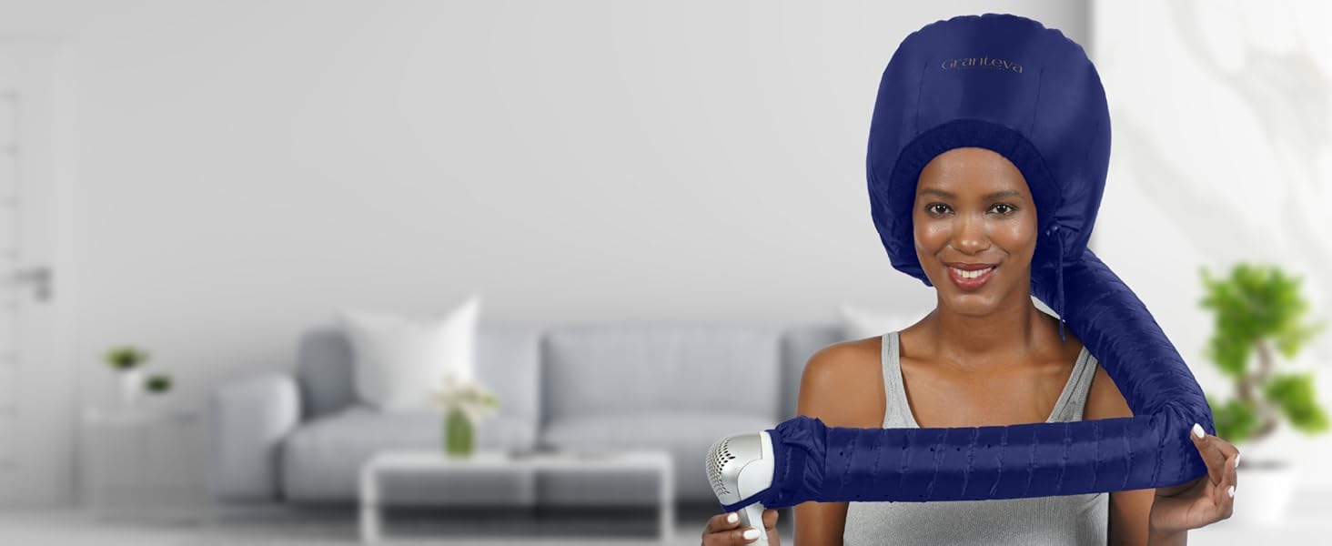 portable hair dryer with hood
