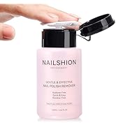 Nailshion Nail Polish Remover, Non-acetone, 5s Quick Remove Regular Nail Polishes, Healthy Gentle...