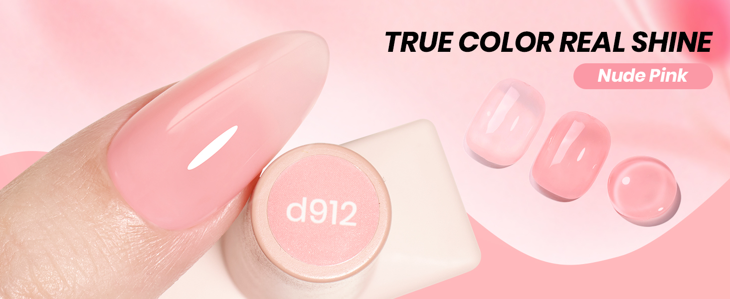 Beetles Nude Pink Gel Nail Polish
