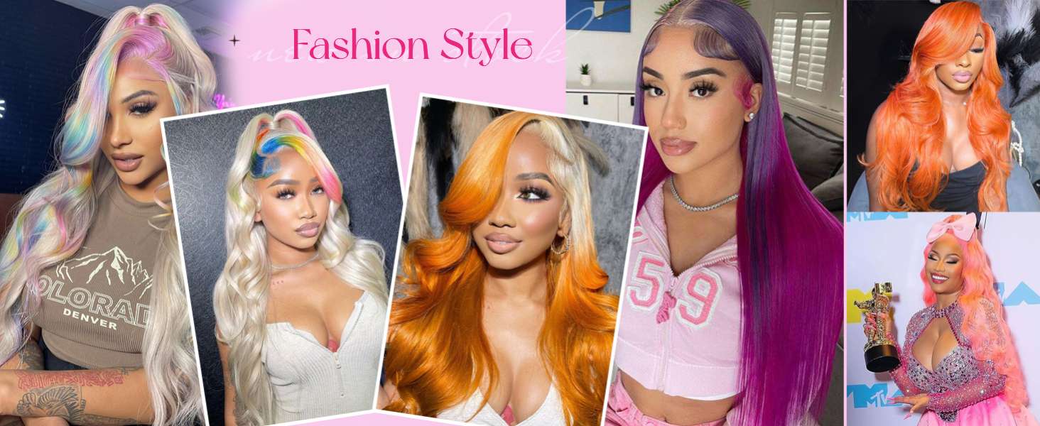 Blonde wig