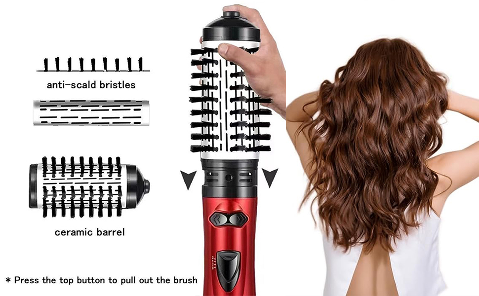 3 in 1 Hot Air Styler Rotating Hair Dryer