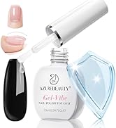 AZUREBEAUTY Natural Top Coat Nail Polish – Clear, Quick Dry, Long Lasting, Glossy Shine, Air Dry ...