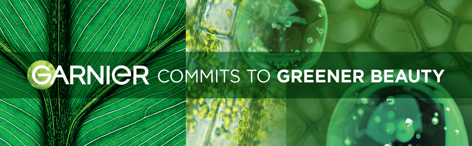 garnier, greener beauty, commitment