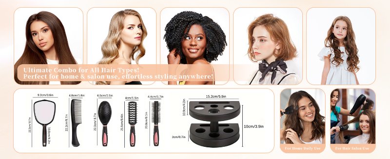 Hair Combs for Styling