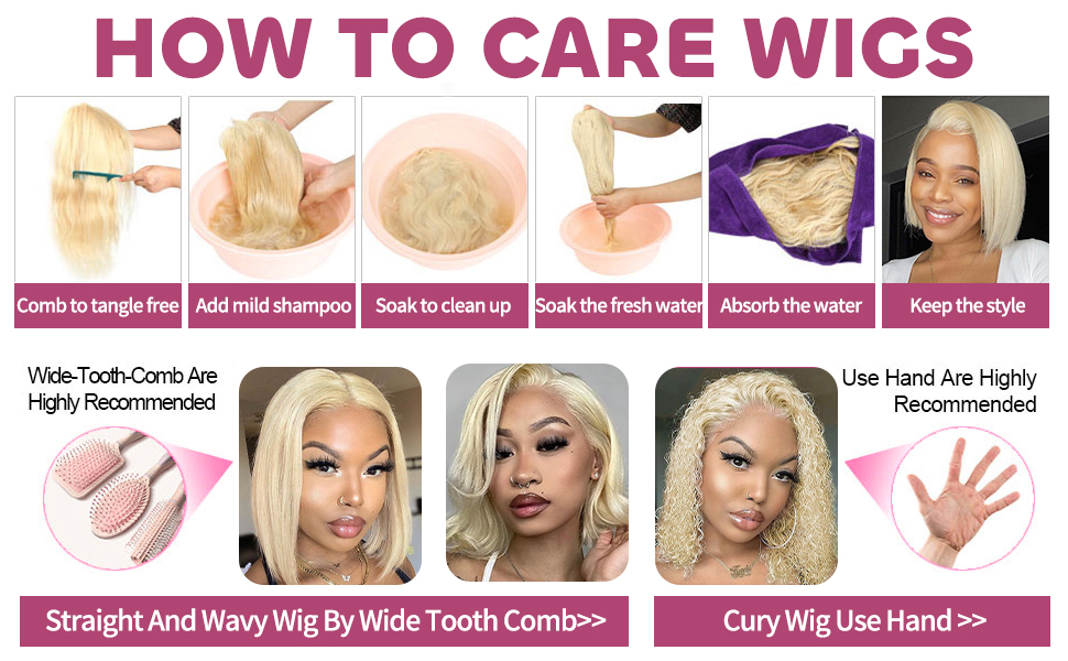 HOW TO CARE WIGS