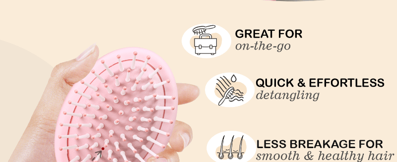 travel hair brush