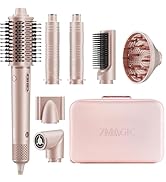 7MAGIC 7 in 1 Hair Styler & Hair Dryer Brush, 110,000 RPM High-Speed Blow Dryer with Negative Ion...