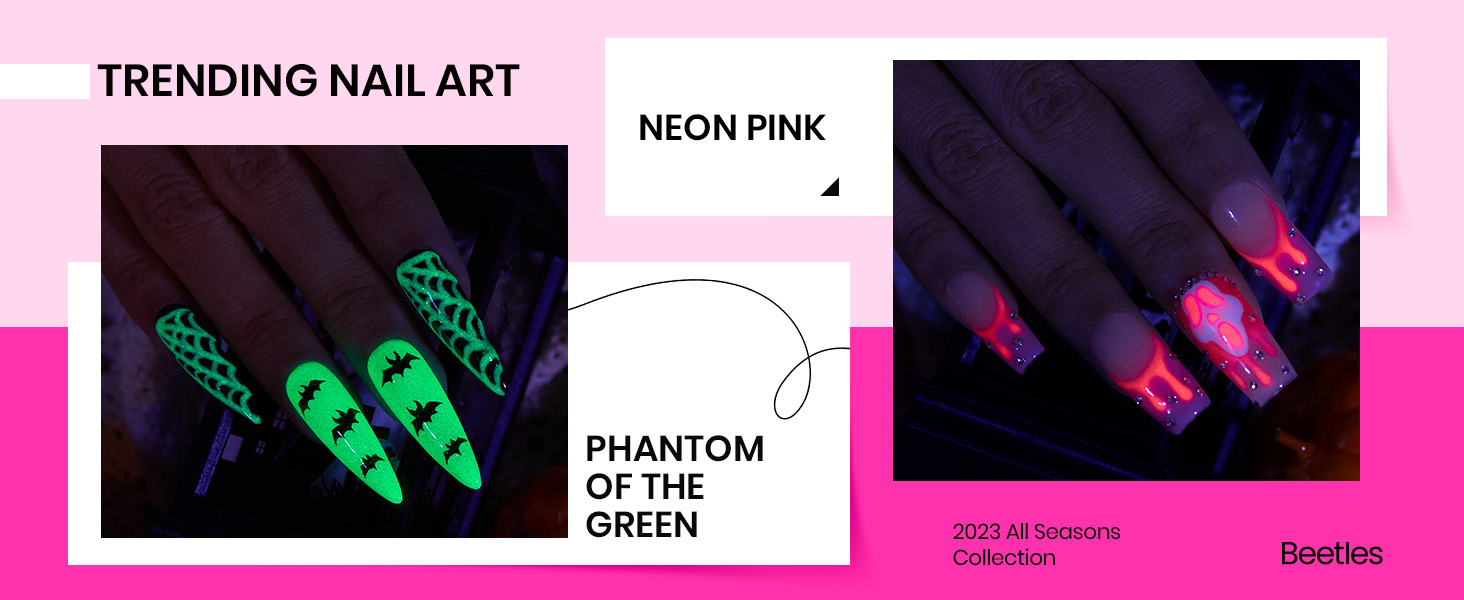 pink gel polish