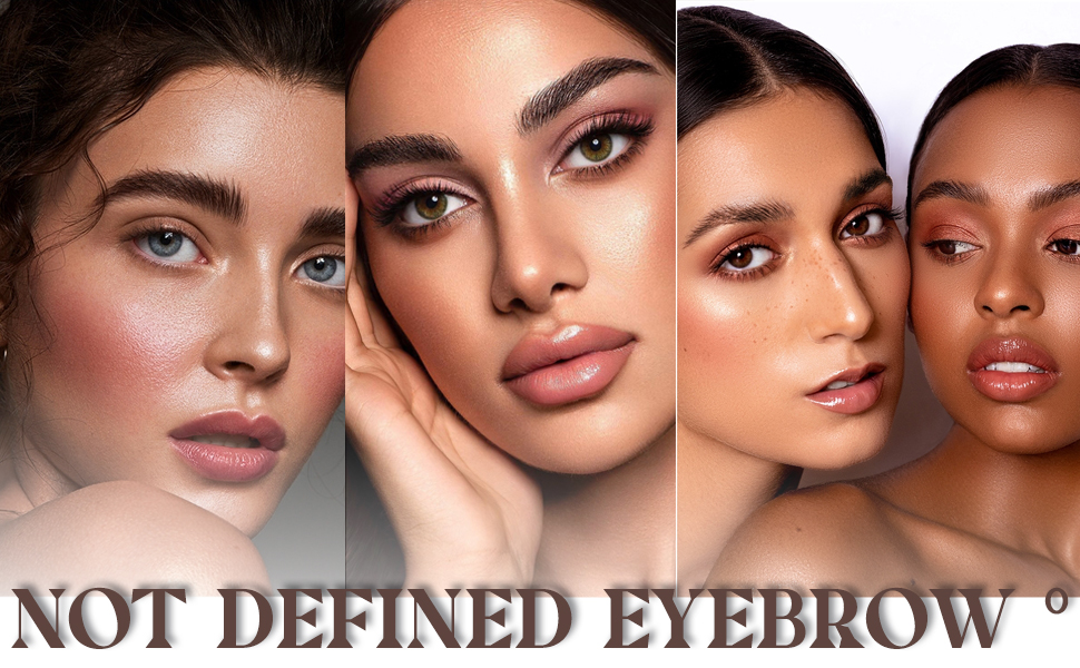 eyebrow gel color tinted clear shaping volumizing buildable instant wild makeup full voluminous hair