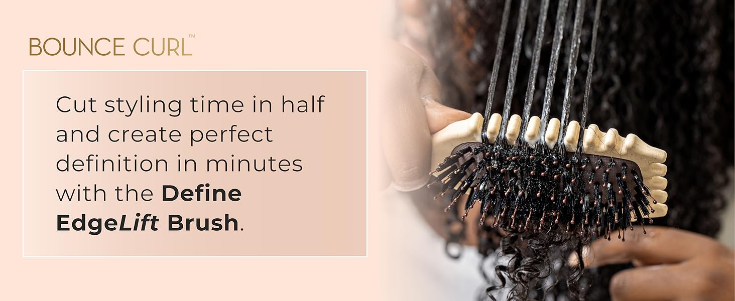 Define Edgelift brush for curly hair