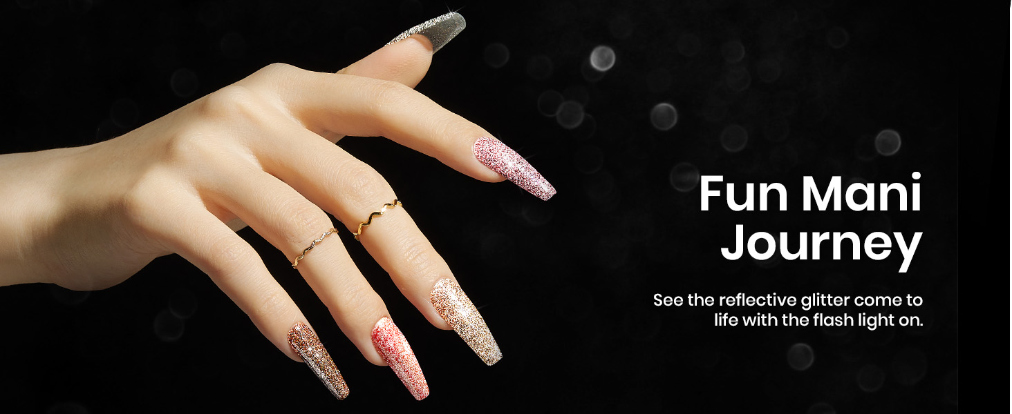 Glitter Gel Nail Polish