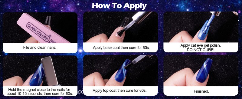 Cat Eye Gel Nail Polish Kit