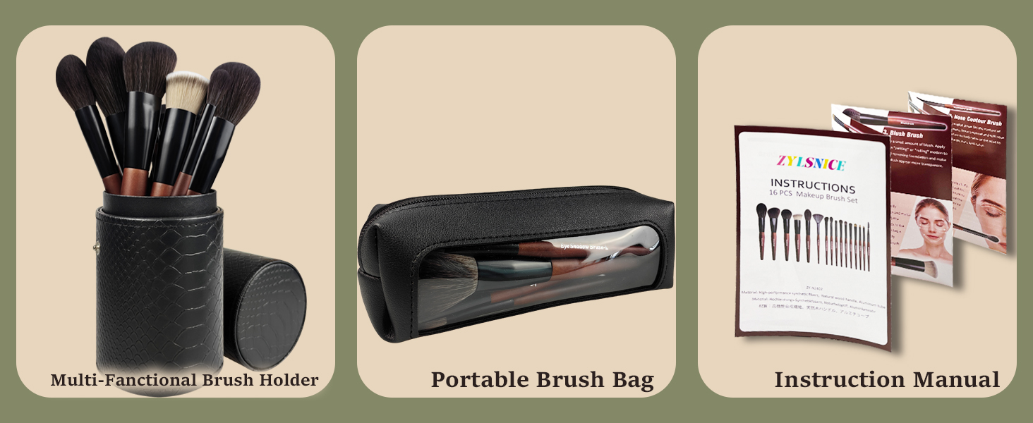 brush set make up