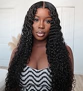 Chocolate Brown Lace Front Wig Human Hair 13x6 Deep Wave Lace Front Wigs Human Hair