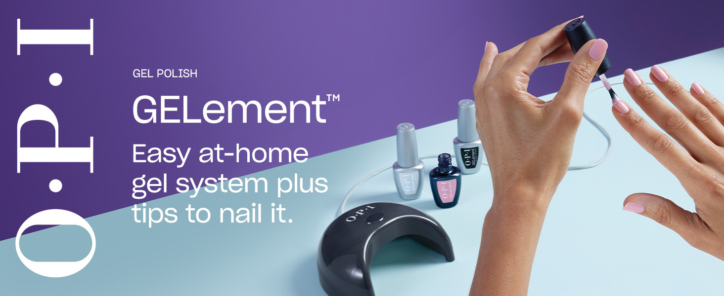 OPI GELement easy gel polish at home