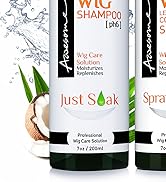 Synthetic wig shampoo and conditioner