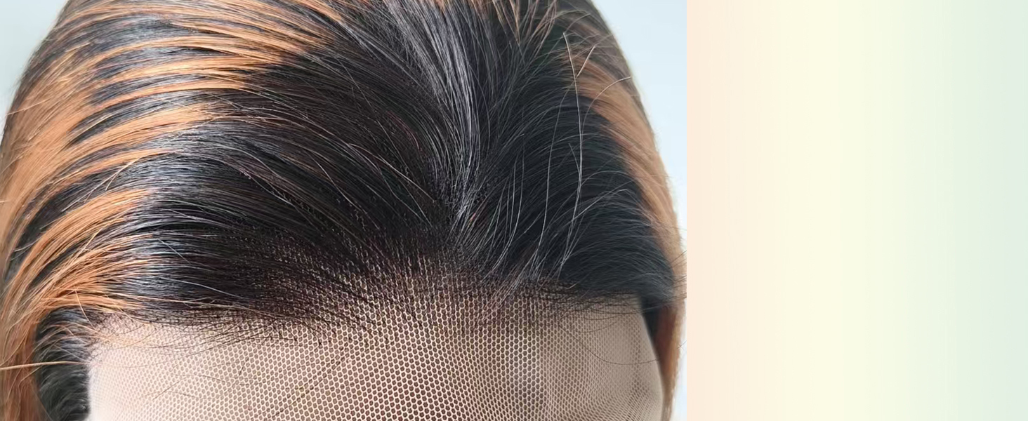 highlight frontal wigs human hair
