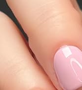 gel nail polish light pink alternative treatment enriched nail health color gel top coat base set