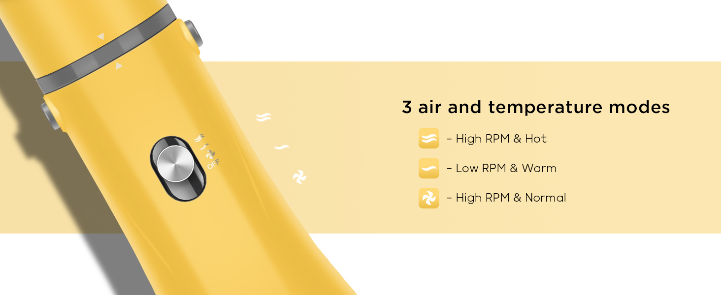 It is built-in intelligent temperature control chip, with 3 temperature settings as you like.