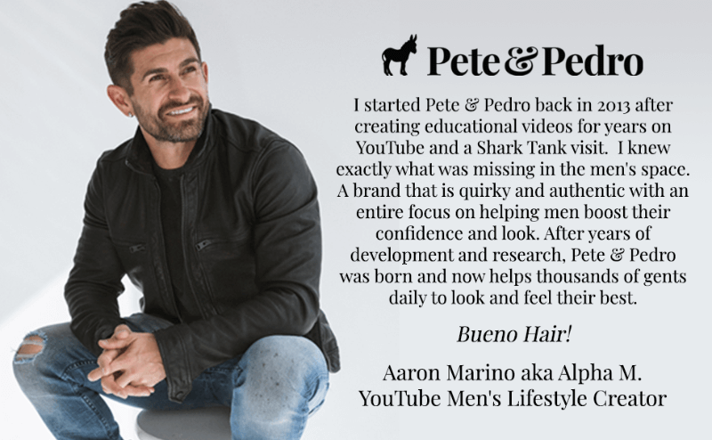 pete and pedro welcome message