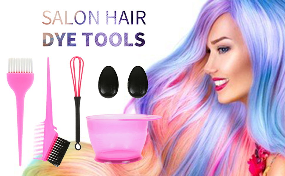 5PCS Hair Dye Color Kit