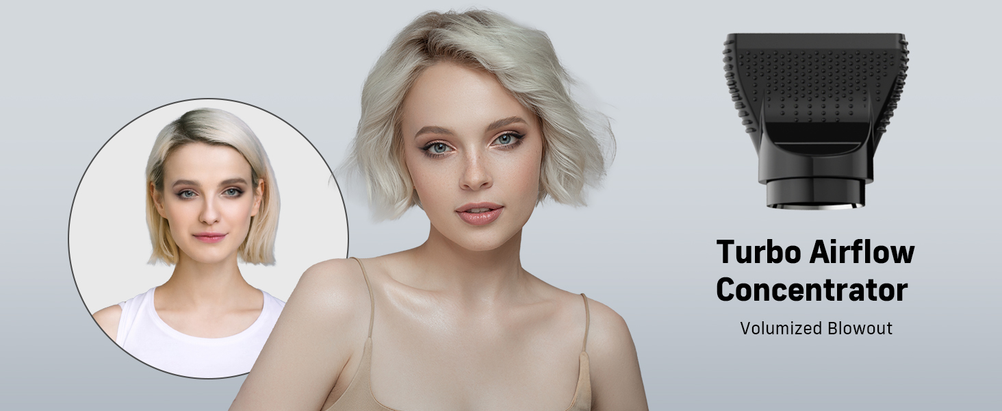 Professional High Speed Ionic Blow Dryer with Comb