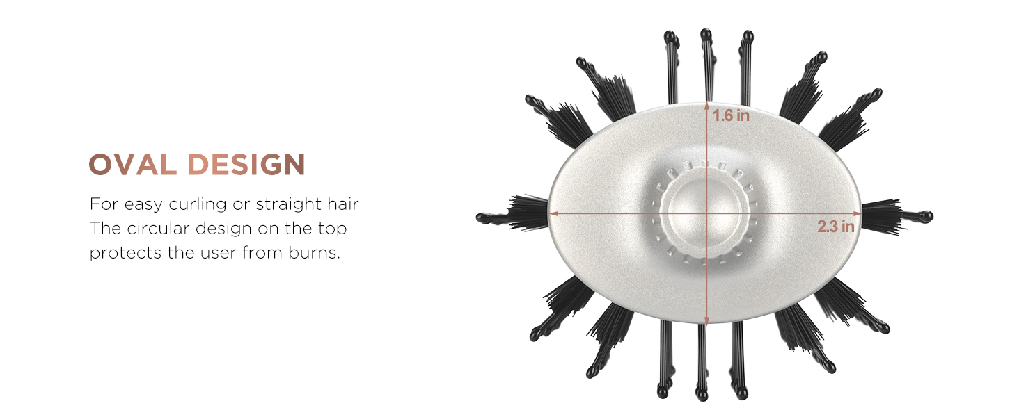 dual voltage hot air brush