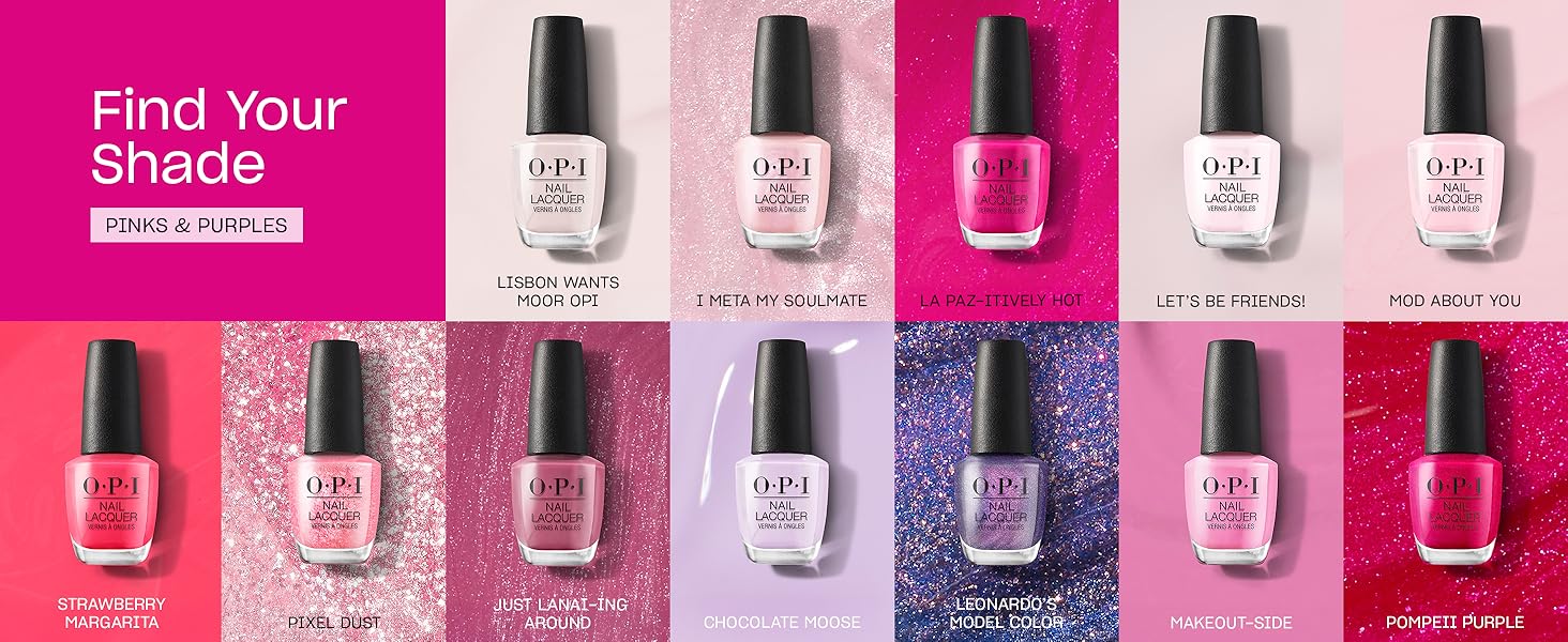 OPI Nail Lacquer | Sheer Soft Pink Crème Chip Resistant Nail Polish