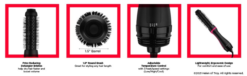 hairdryer; hairdryers; rootbooster; hotairbrush; hotairbrushes; onestepvolumizer; blowdryer