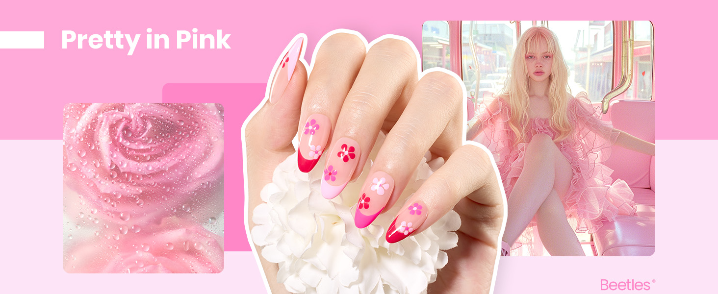 Pink Gel Nail Polish