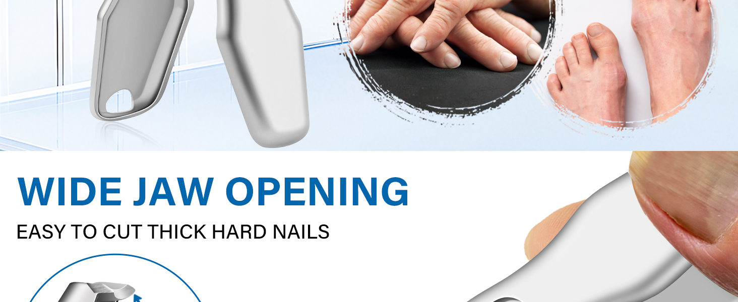 Wide Opening Nail Clippers